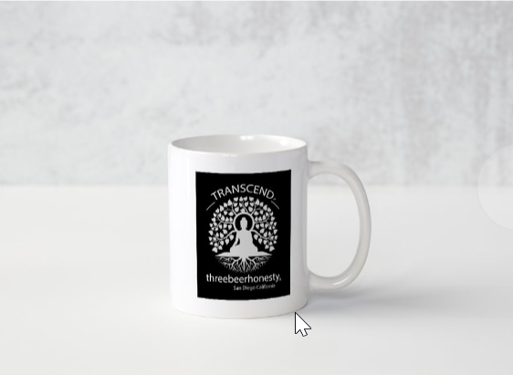 __TRANSCEND__ Mug (OG Edition Black)