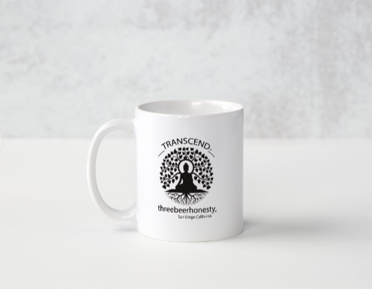 __TRANSCEND__ Mug (OG Edition White)